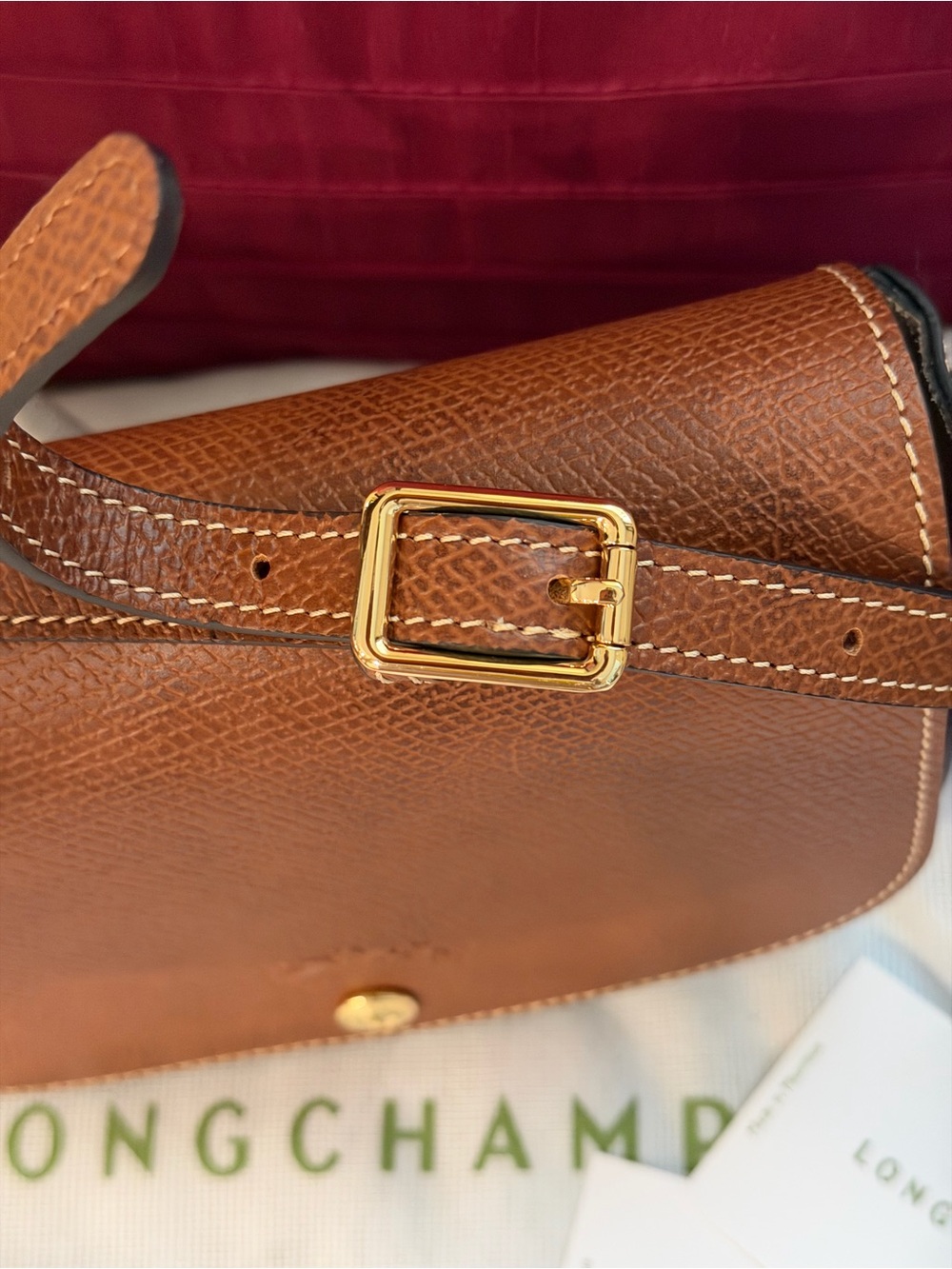 Longchamp Epure Leather Crossbody bag - Picture 13 of 16